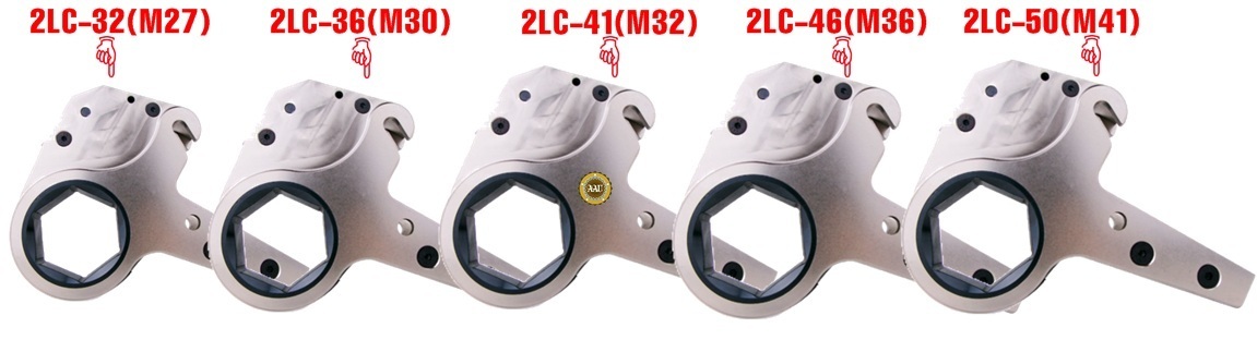 Co le thuy luc, co le thuy luc dang trong 244 - 2534 N.m, Low Profile Hydraulic Torque Wrench, http://thegioithuyluc.com.vn