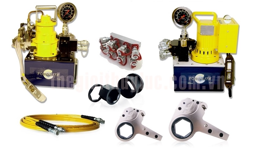 Hydraulic Torque Wrenches, IU-3XL, co le thuy luc dang trong, co le thuy luc dang chup, bom dien co le thuy luc, torqlite/usa